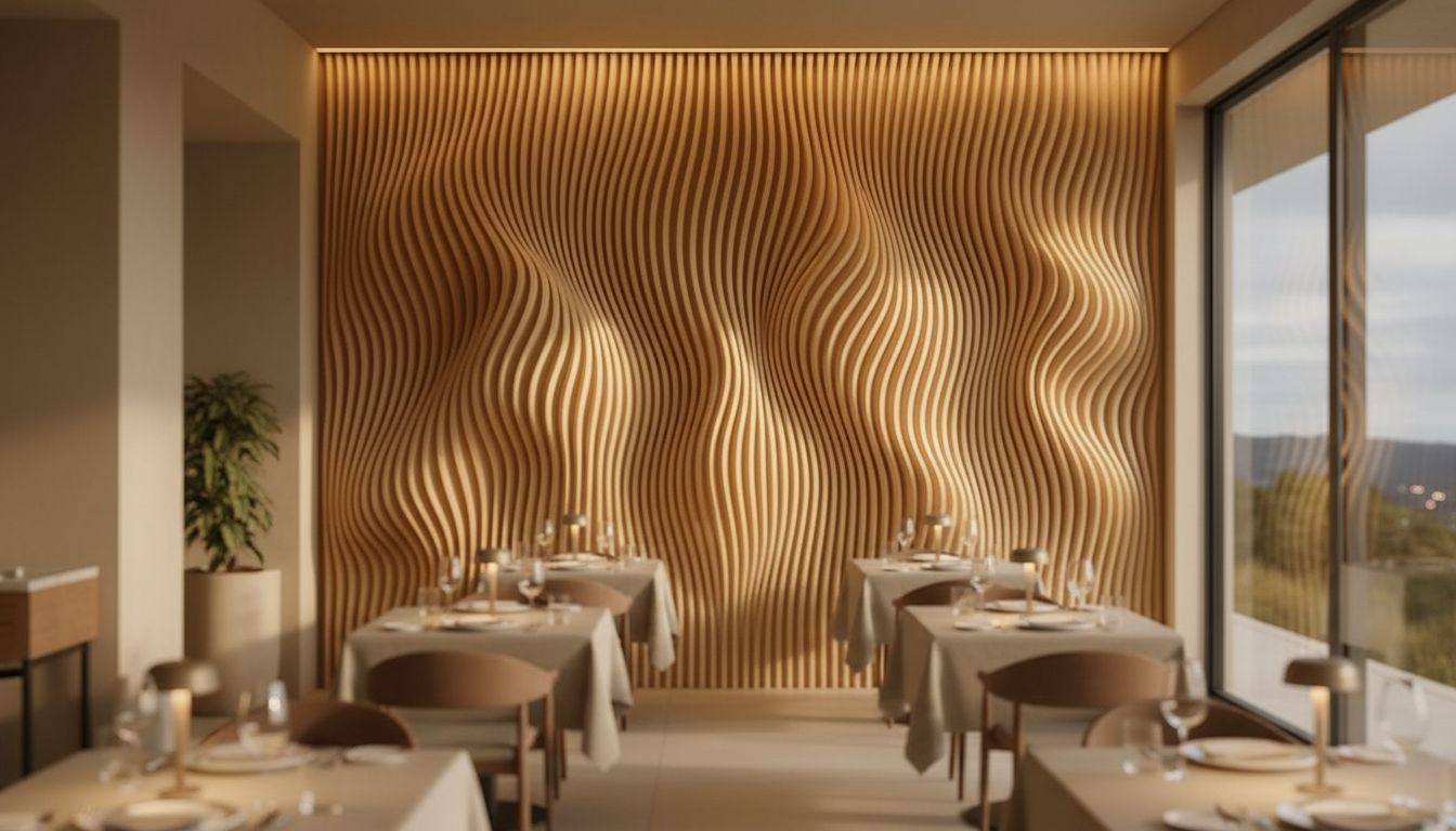 Parametric Wood Panel interior 3