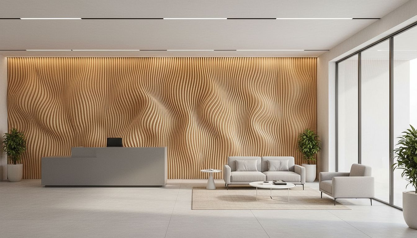 Parametric Wood Panel interior 4