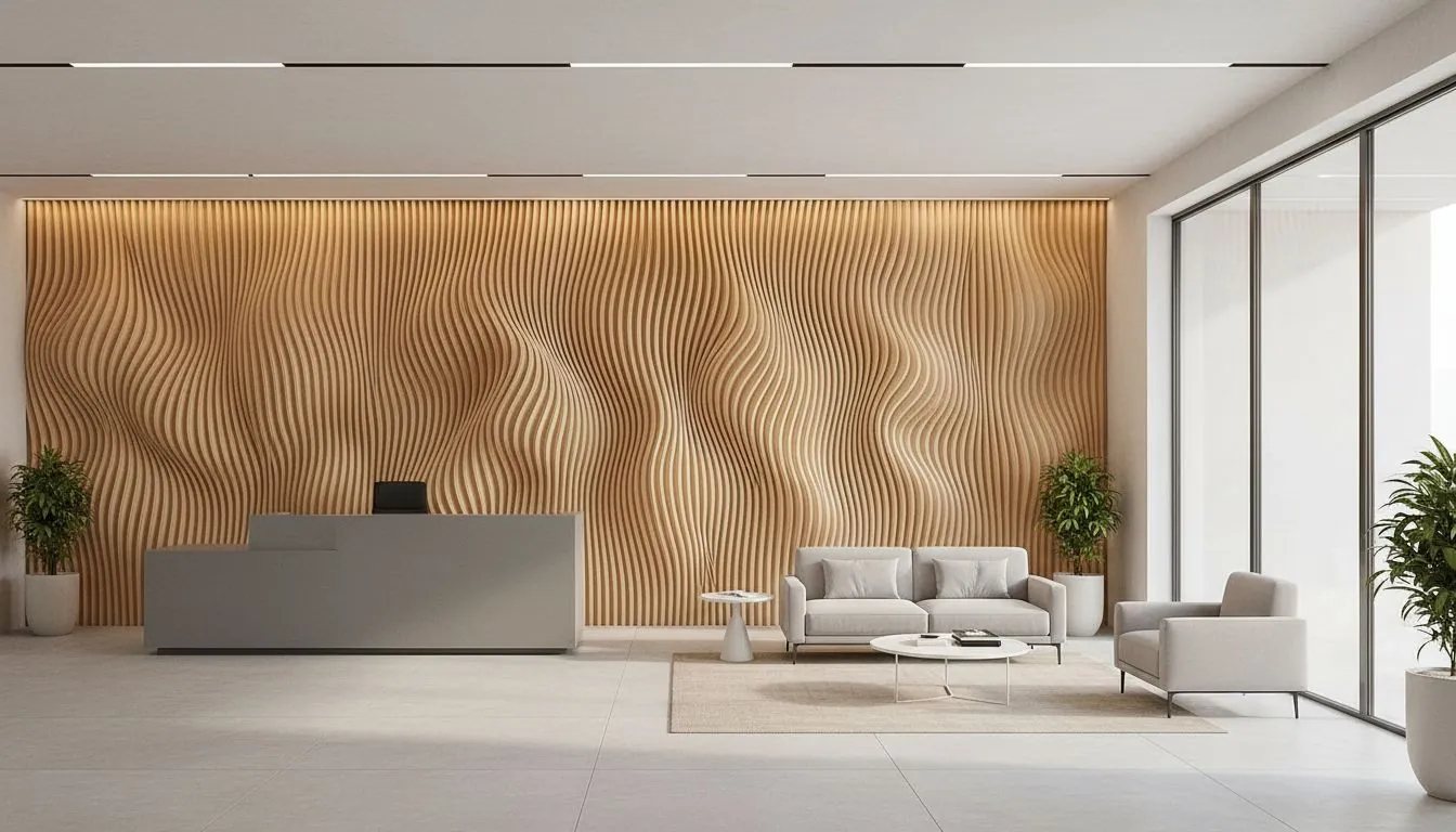 Parametric Wood Panel interior 4