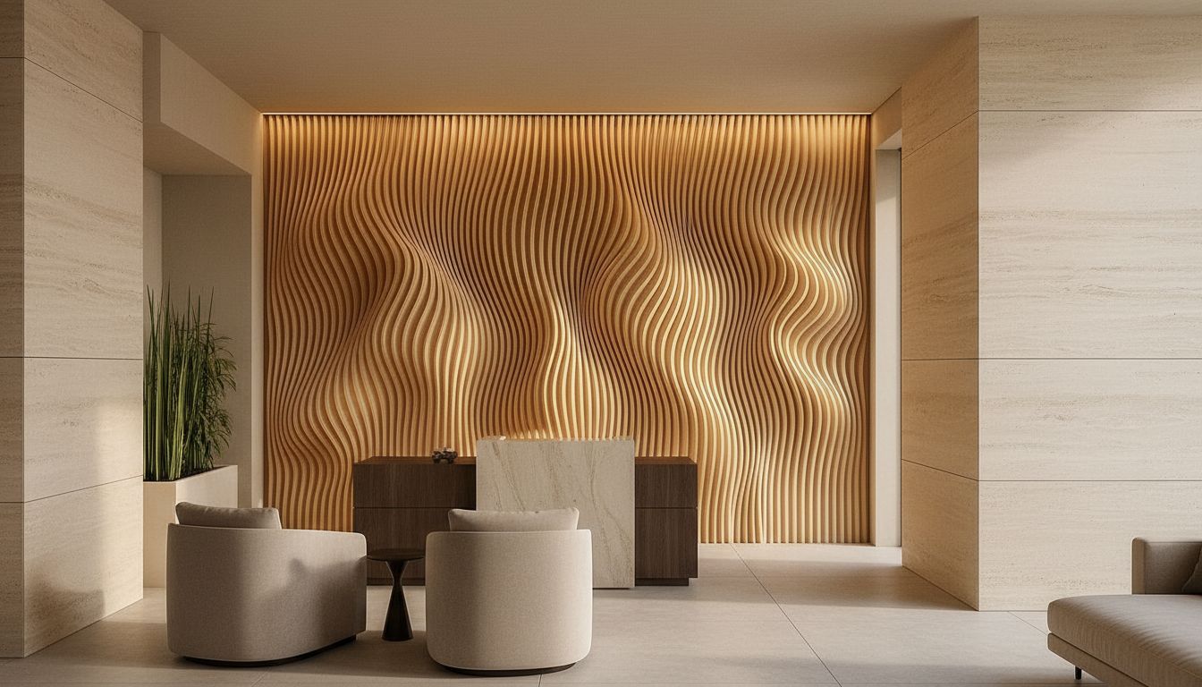 Parametric Wood Panel interior 5